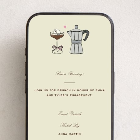 Online Engagement Party Invitations