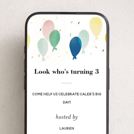 Online Kids Birthday Invitations