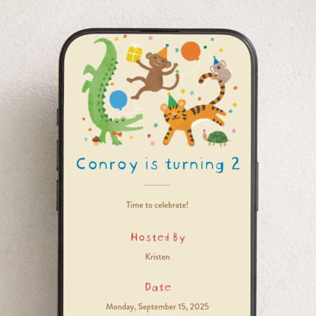 Online Kids Birthday Invitations