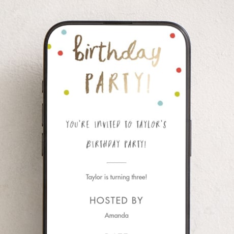 Online Kids Birthday Invitations