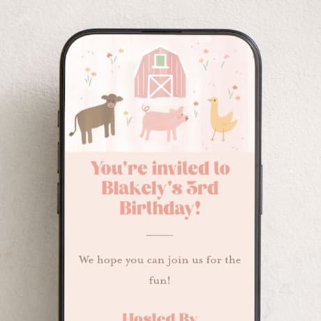 Online Kids Birthday Invitations