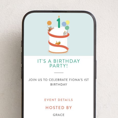 Online Kids Birthday Invitations