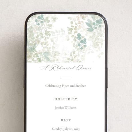 Online Rehearsal Dinner Invitations