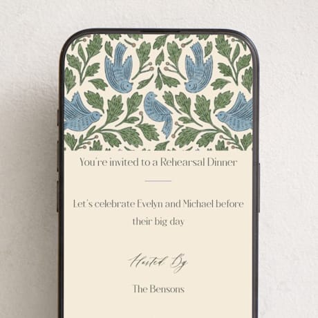 Online Rehearsal Dinner Invitations