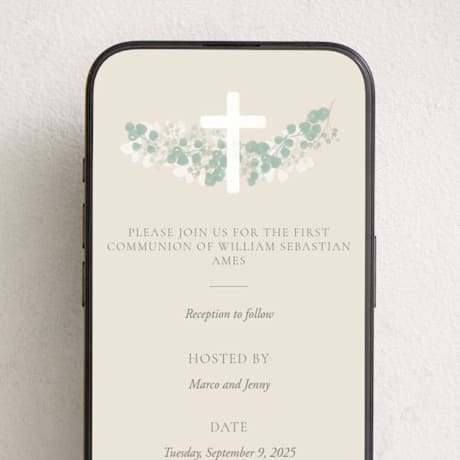Online Religious Milestone Invitations