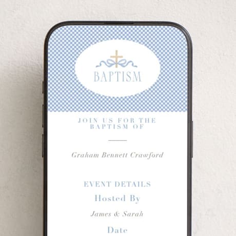 Online Religious Milestone Invitations