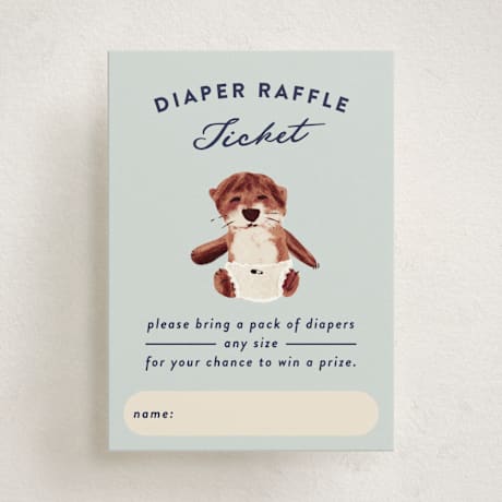 Mini Baby Shower Insert Cards