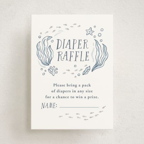 Mini Baby Shower Insert Cards