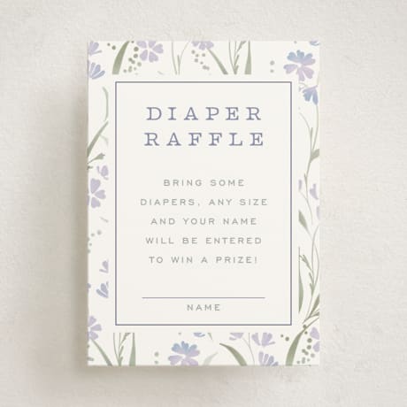 Mini Baby Shower Insert Cards