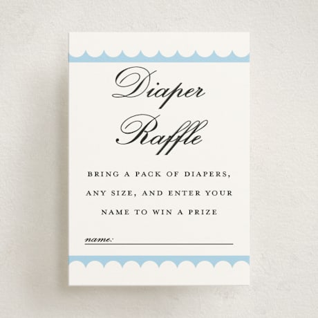 Mini Baby Shower Insert Cards