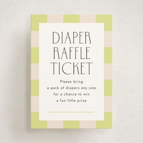 Mini Baby Shower Insert Cards