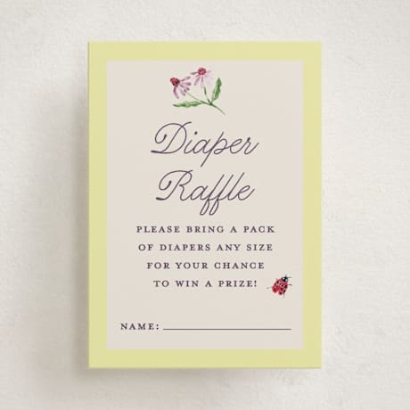 Mini Baby Shower Insert Cards