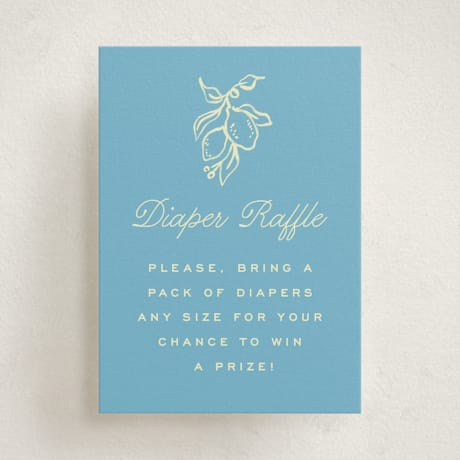 Mini Baby Shower Insert Cards