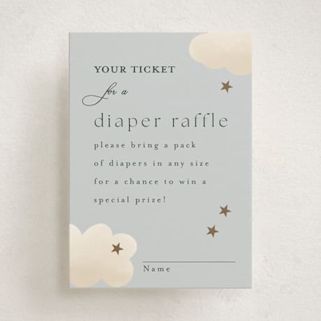 Mini Baby Shower Insert Cards