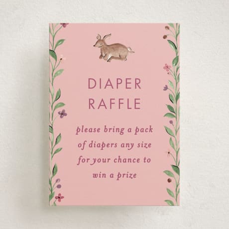 Mini Baby Shower Insert Cards