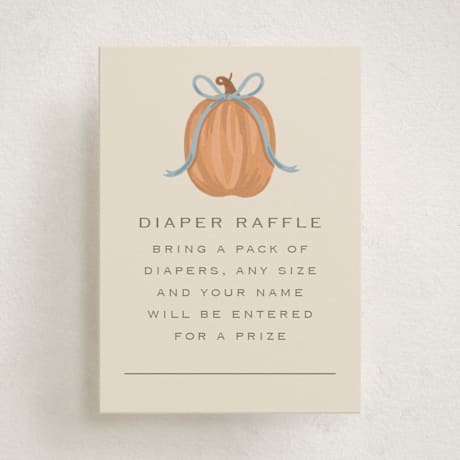 Mini Baby Shower Insert Cards