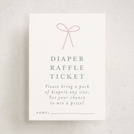 Mini Baby Shower Insert Cards