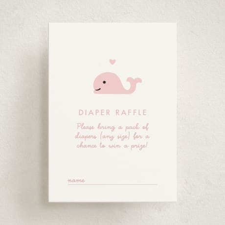 Mini Baby Shower Insert Cards