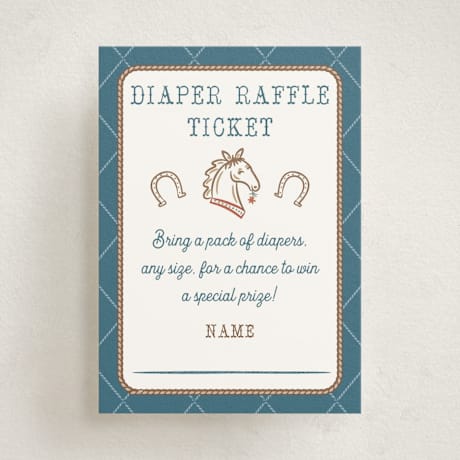 Mini Baby Shower Insert Cards