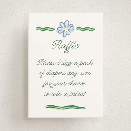 Mini Baby Shower Insert Cards