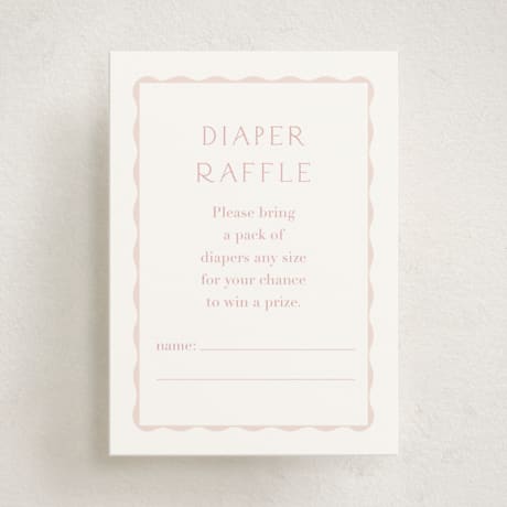 Mini Baby Shower Insert Cards