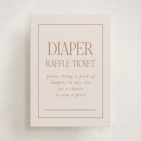 Mini Baby Shower Insert Cards