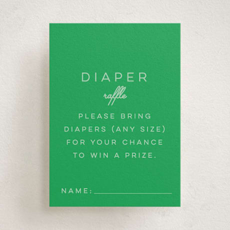 Mini Baby Shower Insert Cards