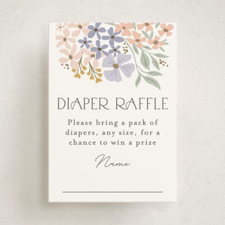 Mini Baby Shower Insert Cards