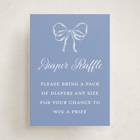 Mini Baby Shower Insert Cards