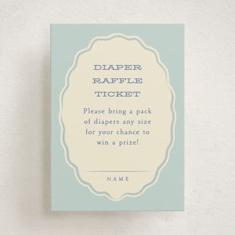 Mini Baby Shower Insert Cards