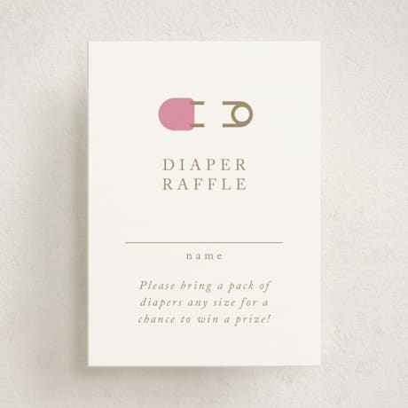 Mini Baby Shower Insert Cards