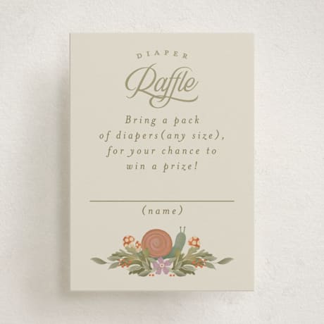 Mini Baby Shower Insert Cards