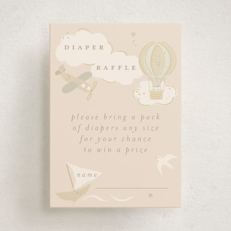 Mini Baby Shower Insert Cards