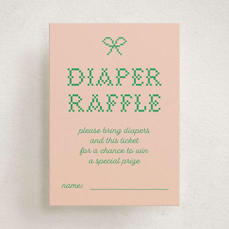 Mini Baby Shower Insert Cards