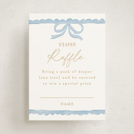 Mini Baby Shower Insert Cards