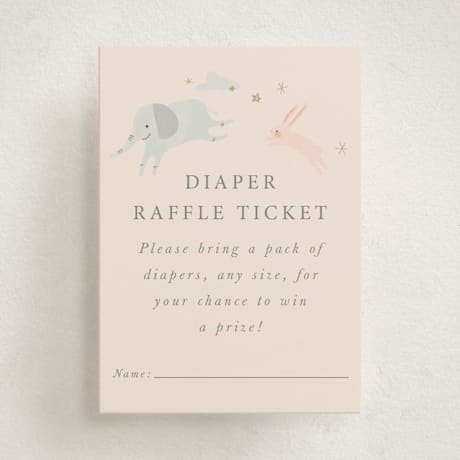 Mini Baby Shower Insert Cards