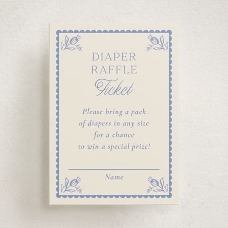 Mini Baby Shower Insert Cards