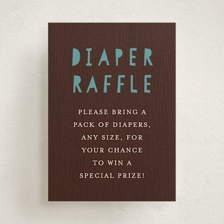 Mini Baby Shower Insert Cards