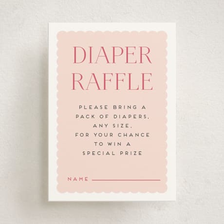 Mini Baby Shower Insert Cards