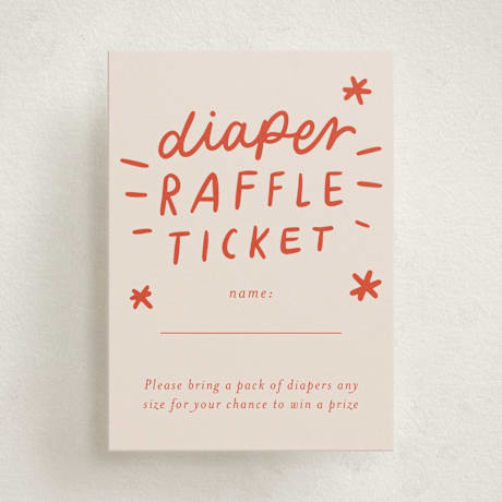 Mini Baby Shower Insert Cards