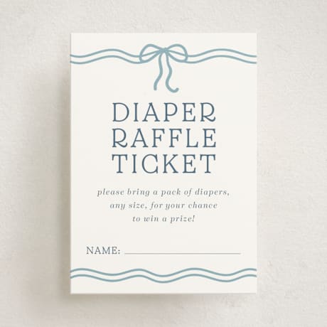 Mini Baby Shower Insert Cards