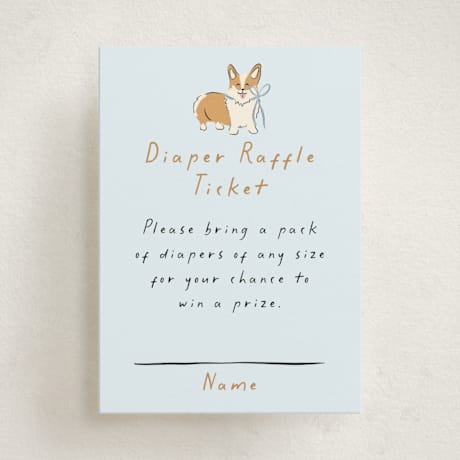 Mini Baby Shower Insert Cards