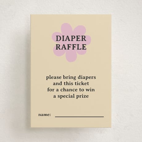 Mini Baby Shower Insert Cards