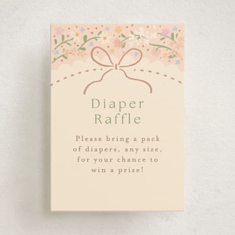 Mini Baby Shower Insert Cards