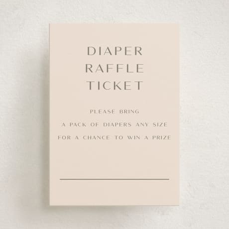 Mini Baby Shower Insert Cards