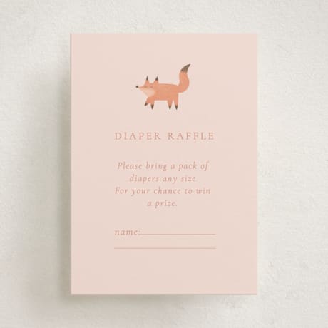 Mini Baby Shower Insert Cards