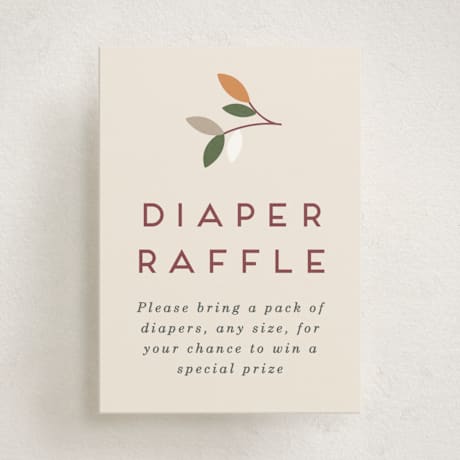 Mini Baby Shower Insert Cards