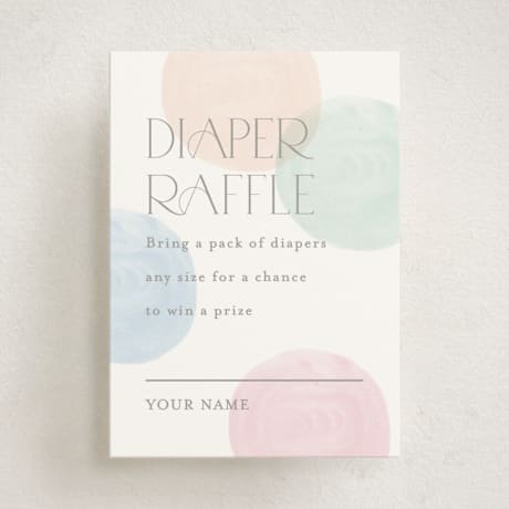 Mini Baby Shower Insert Cards