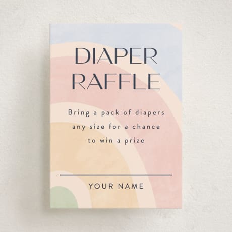 Mini Baby Shower Insert Cards