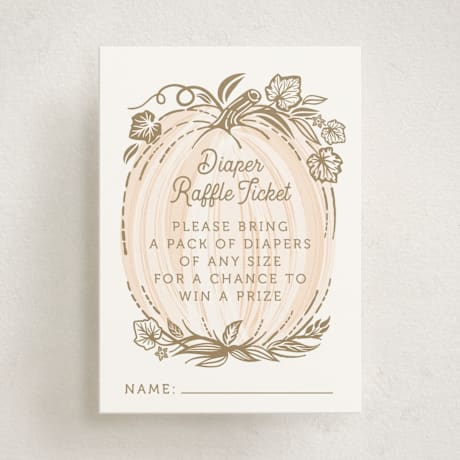 Mini Baby Shower Insert Cards